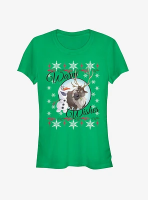Disney Frozen Winter Wishes Girls T-Shirt
