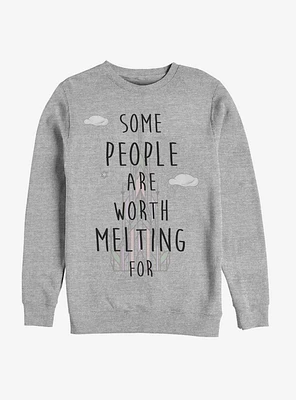 Disney Frozen Melting Snow Sweatshirt