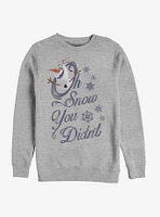 Disney Frozen Oh Snow Sweatshirt