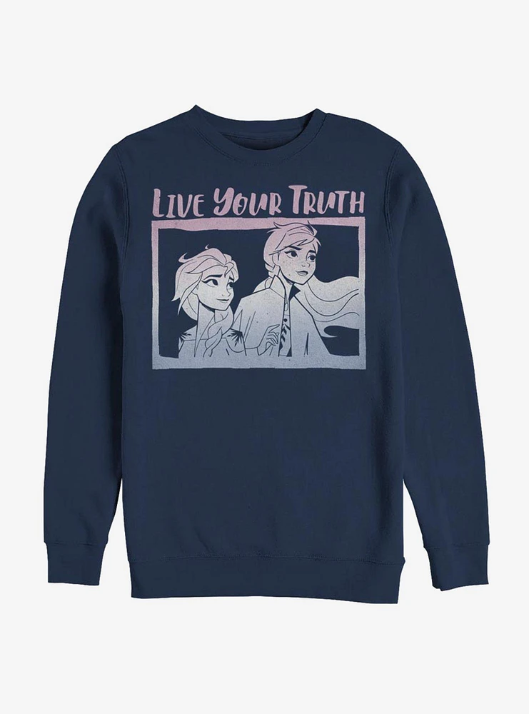 Disney Frozen 2 Live Your Truth Sweatshirt