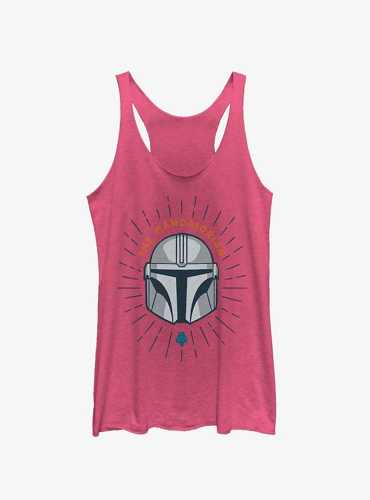 Star Wars The Mandalorian Simple Shield Girls Tank