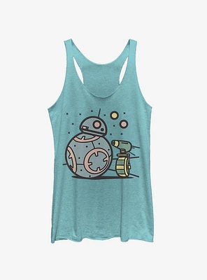 Star Wars Episode IX The Rise Of Skywalker Droid Team Girls Tank