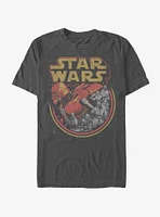 Star Wars Episode IX The Rise Of Skywalker Retro Villians T-Shirt