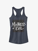 Disney Maleficent: Mistress Of Evil Bold Text Girls Tank