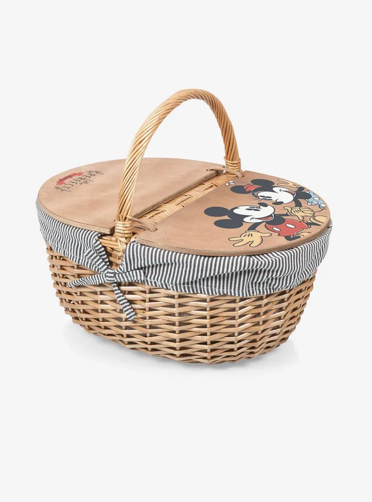 Disney Mickey And Minnie Country Basket