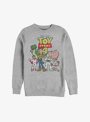 Disney Pixar Toy Story 4 Crew Sweatshirt
