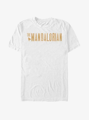 Star Wars The Mandalorian Simplistic Logo T-Shirt