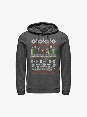 Super Mario Christmas Game Hoodie