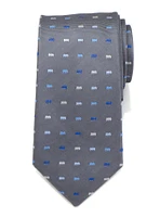 DC Comics Batman Icon Gray Mens Tie
