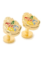 Harry Potter Hogwarts Crest Cufflinks