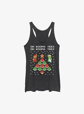 Super Mario Koopa Tree Holiday Girls Tank