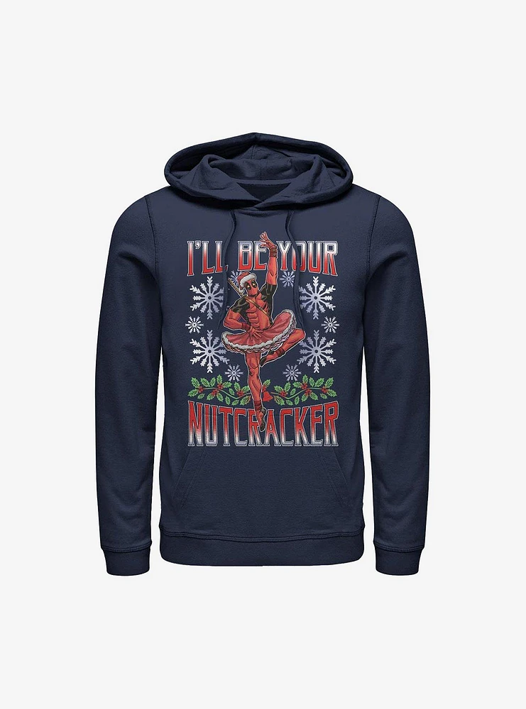 Marvel Deadpool Nutcracker Christmas Hoodie