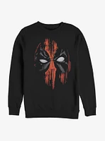 Marvel Deadpool Painted Face Sweatshirt
