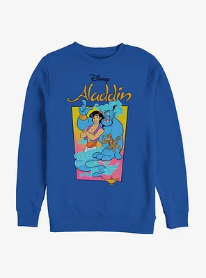 Disney Aladdin Neon Vapor Sweatshirt