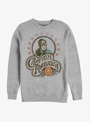 Marvel Captain America Hippy Sweatshirt
