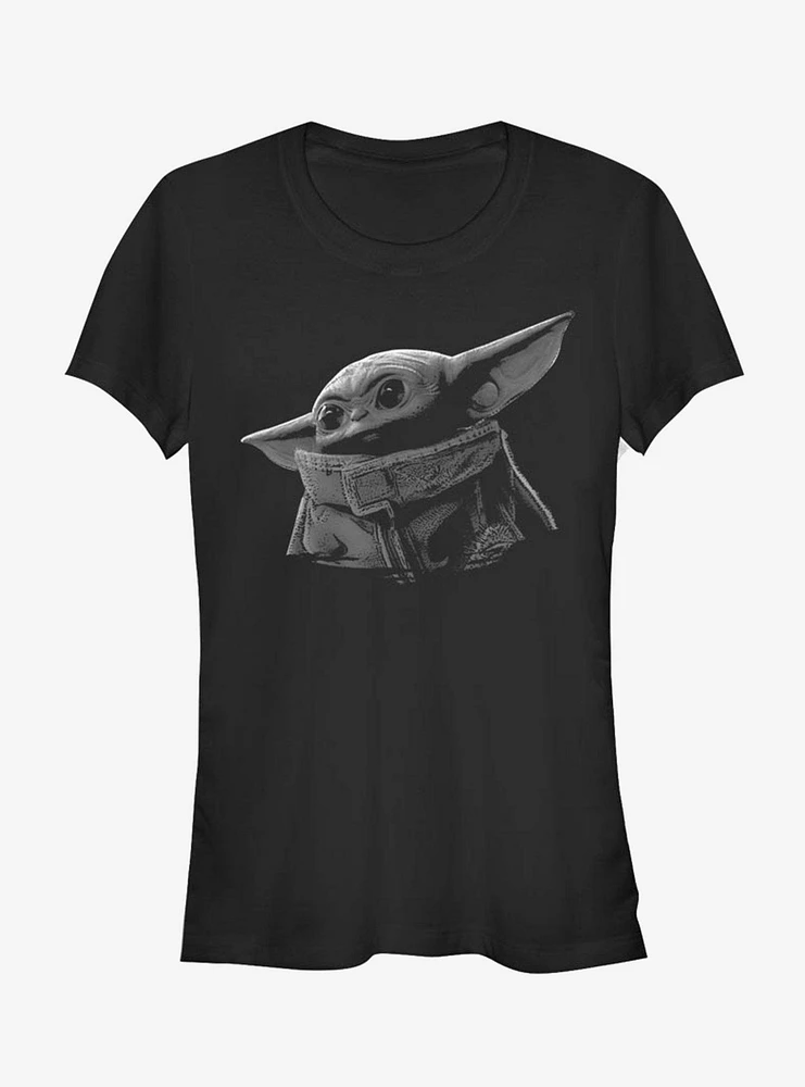 Star Wars The Mandalorian Child Green Grey Girls T-Shirt