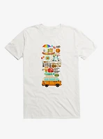 Best Trip Ever 8-Bit White T-Shirt