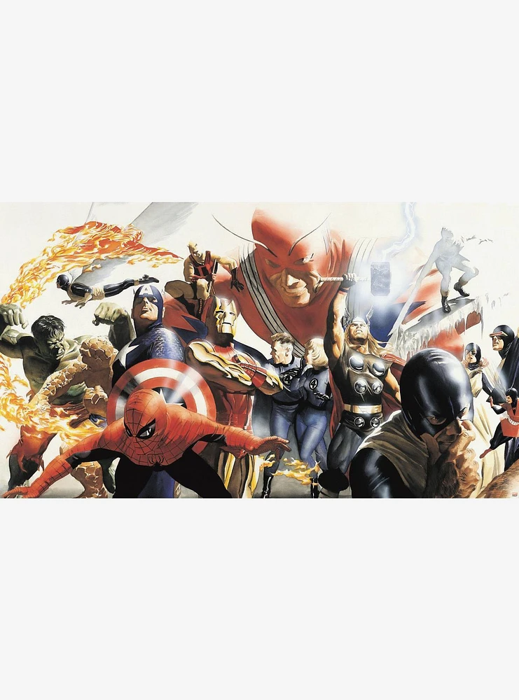 Marvel Adam Ross Peel and Stick Mural