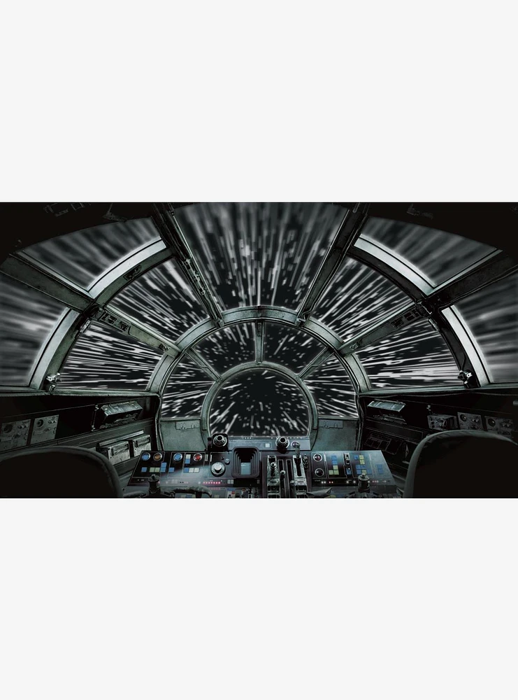 Star Wars Millennium Falcon Peel and Stick Mural