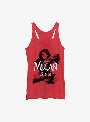 Disney Mulan Live Action Warrior Stance Girls Tank