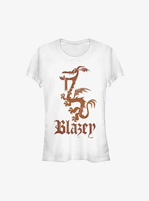 Disney Pixar Onward Blazey Crest Girls T-Shirt