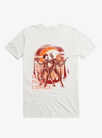Les Filles L'Espace Space White T-Shirt
