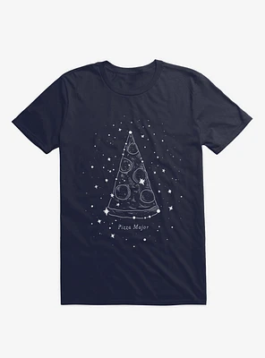 Pizza Major Stars Navy Blue T-Shirt