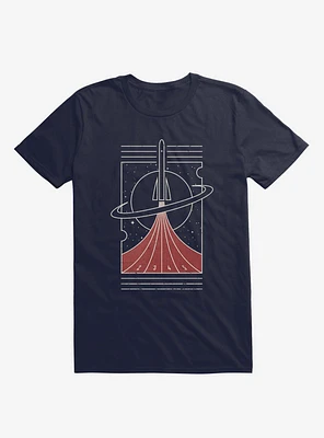Space Race Aparaat Navy Blue T-Shirt