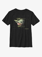 Star Wars The Mandalorian Child Unknown Species Youth T-Shirt