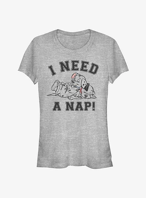 Disney 101 Dalmatians I Need A Nap Classic Girls T-Shirt