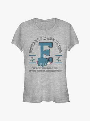Disney Winnie The Pooh Eeyore Hundred Acre Wood Classic Girls T-Shirt