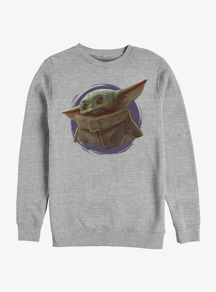 Star Wars The Mandalorian Child Ball Frame Crew Sweatshirt