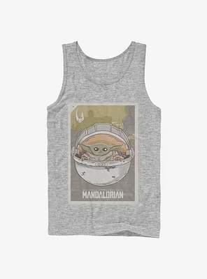 Star Wars The Mandalorian Child Poster Tank