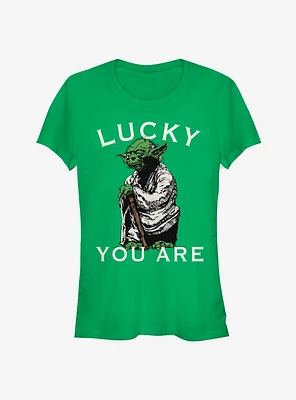 Star Wars Lucky Yoda Girls T-Shirt