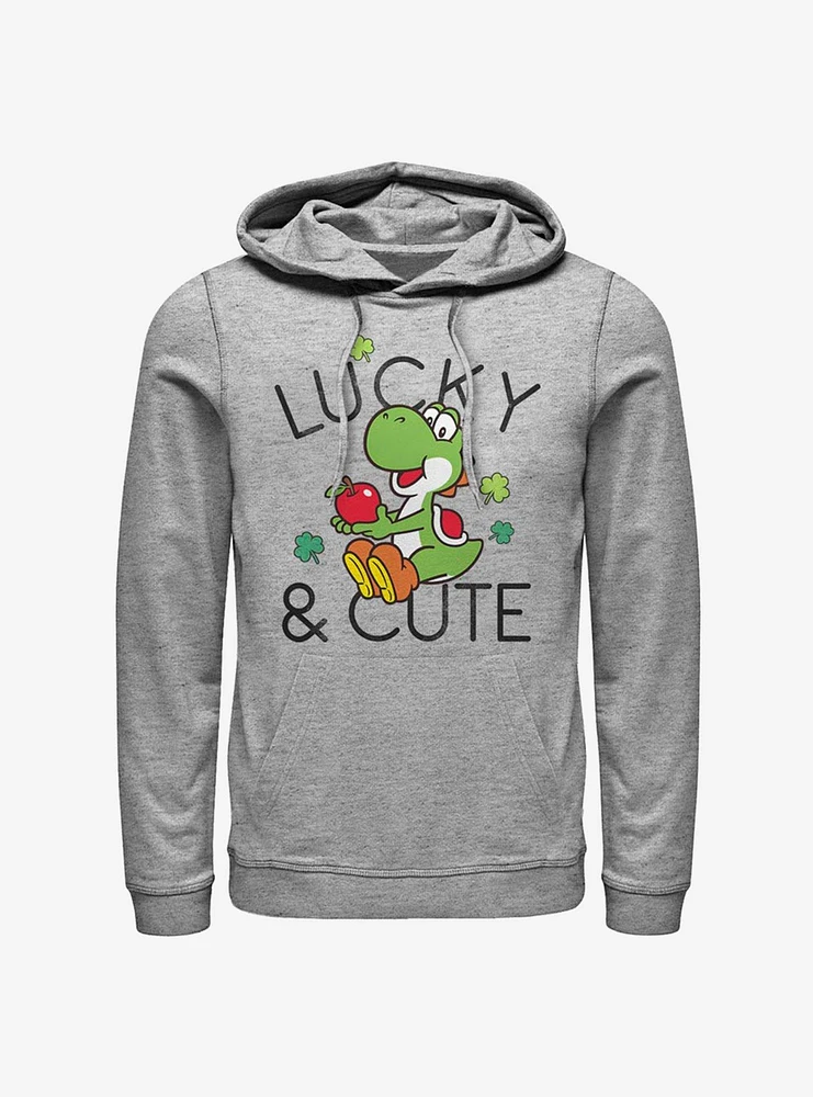 Nintendo Super Mario Lucky And Cute Yoshi Hoodie