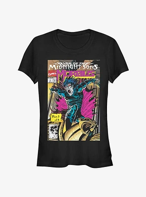 Marvel Morbius Comic Cover Girls T-Shirt