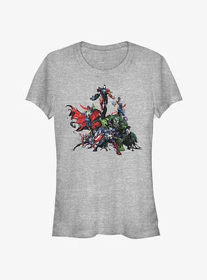 Marvel Avengers Venomized Takeover Girls T-Shirt