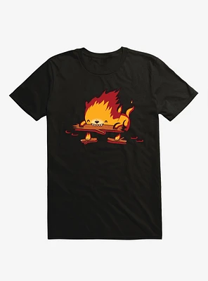 His Burn Is Worse Than Bite Pet Black T-Shirt