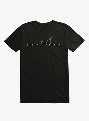 Cat Lover Black T-Shirt