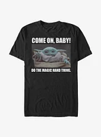Star Wars The Mandalorian Child Magic Hand Thing T-Shirt