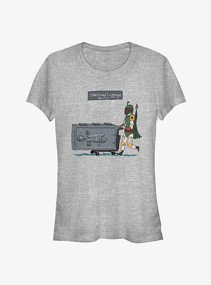 Star Wars Oversized Luggage Girls T-Shirt