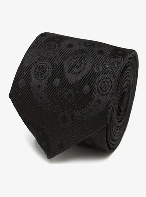 Marvel Avengers Paisley Icons Print Black Tie
