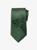 Game Of Thrones Stark Direwolf Tie