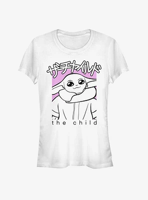 Star Wars The Mandalorian Child Kawaii Girls T-Shirt
