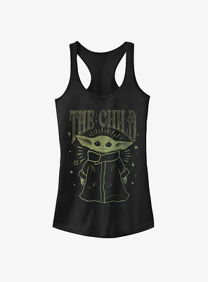 Star Wars The Mandalorian Child Starry Night Girls Tank