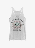 Star Wars The Mandalorian Child Stitch Girls Tank