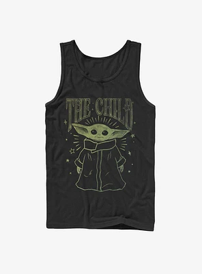 Star Wars The Mandalorian Child Starry Night Tank