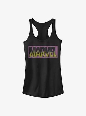 Marvel Neon Logo Girls Tank