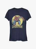 Marvel Spider-Man Simple Spidey Girls T-Shirt