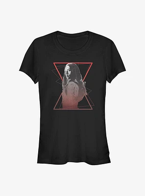 Marvel Black Widow Widows Symbol Girls T-Shirt